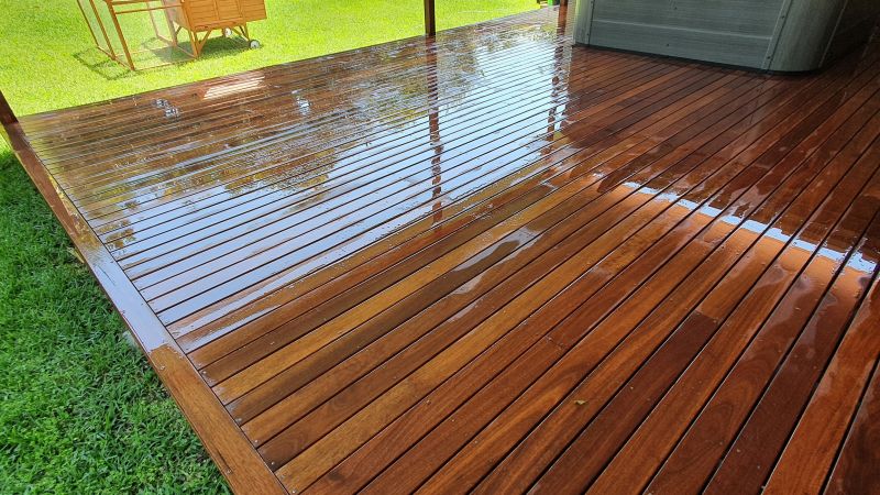 Before and After Deck Makeover